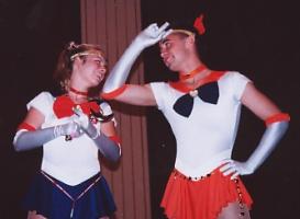 Sailor Moon and Friend Cosplay